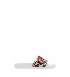 сандалии Red Valentino Белые сандалии с принтом