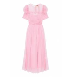 платье No.21 Розовое шелковое платье