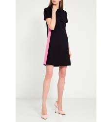 мини-платье Prada Черное платье с розовыми вставками